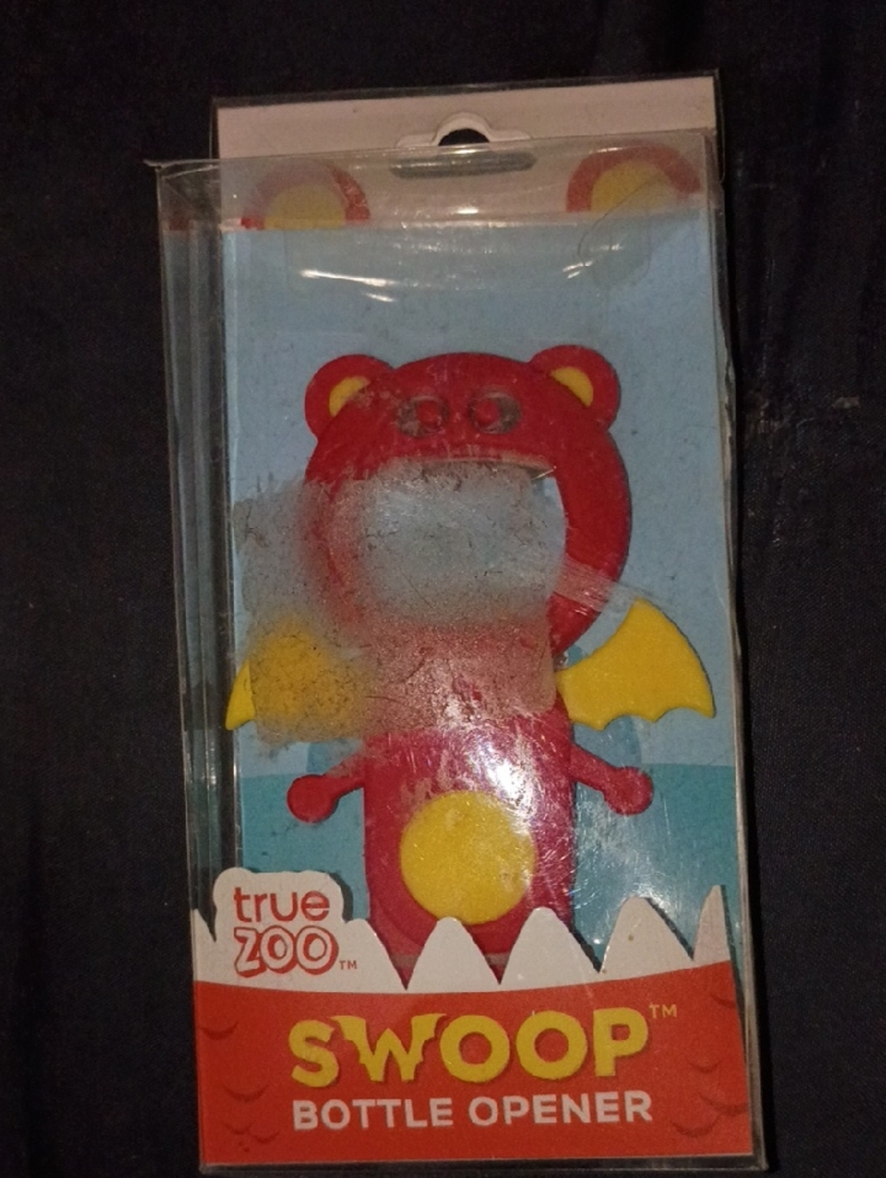 Swoop Kids Action Figure Bottle Opener - Red & Yellow
